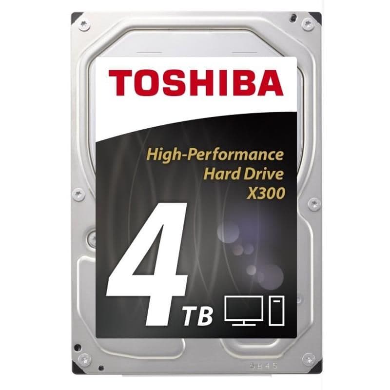 Toshiba X300 4TB 3.5" HDD 7200RPM SATA Internal image