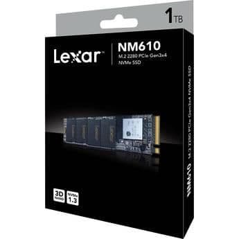 Lexar NM610 1TB SSD M.2 PCIe 3.0 NVMe image