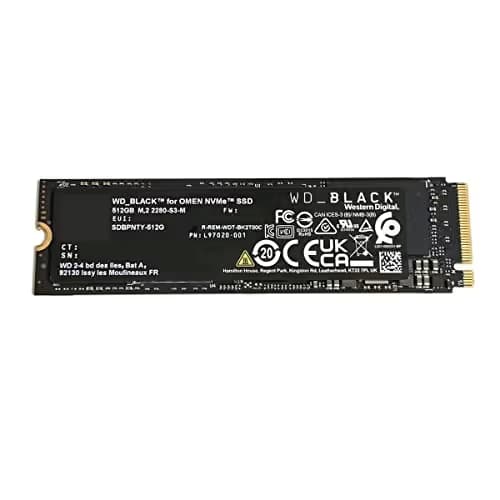 Western Digital PC SN730 512GB SSD M.2-2280 PCIe 3.0 X4 NVME main image