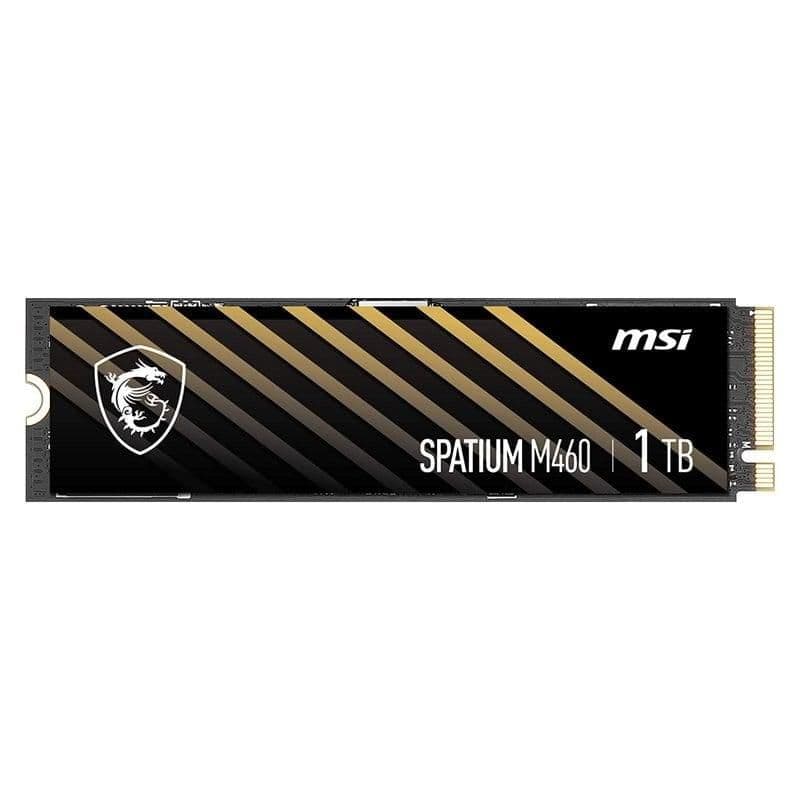 MSI SPATIUM M460 1TB SSD M.2-2280 PCIe 4.0 x4 NVMe image