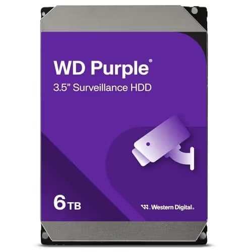 Western Digital Purple 6TB HDD 3.5" 5640RPM SATA image