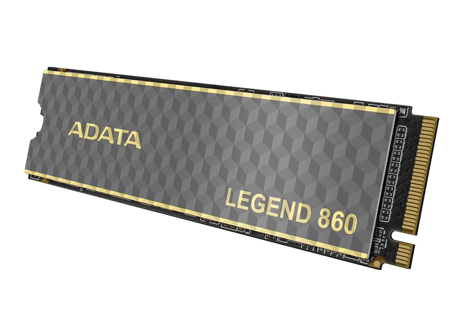 ADATA LEGEND 860 2TB M.2-2280 SSD PCIe 4.0 X4 NVMe image