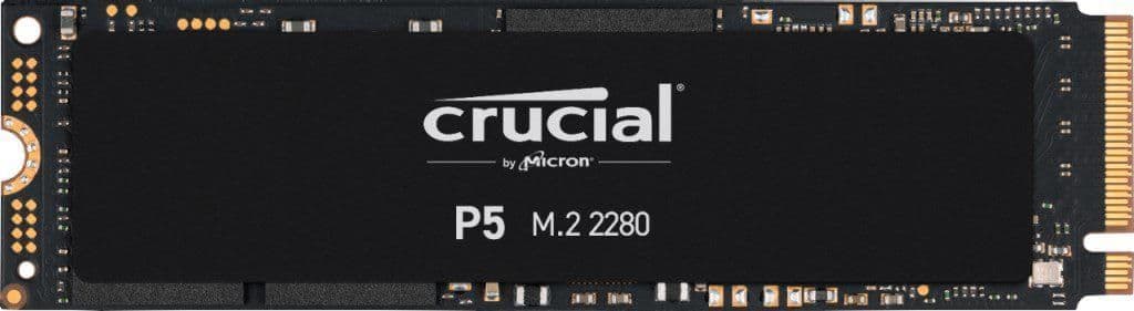 Crucial P5 250GB SSD M.2-2280 PCIe 3.0 X4 NVMe main image
