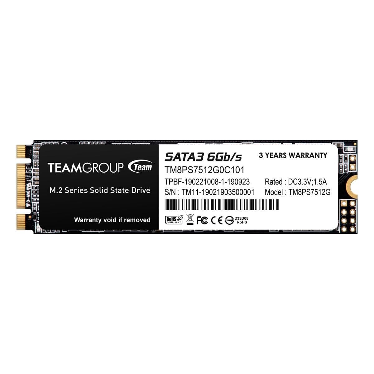 TEAMGROUP MS30 512GB SSD M.2-2242 SATA image