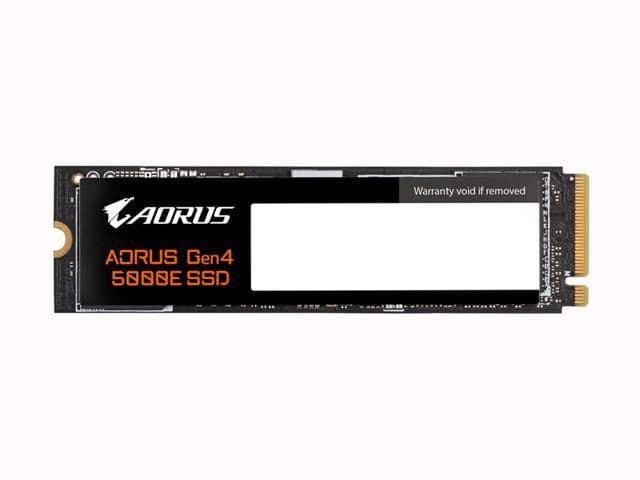Gigabyte AORUS Gen4 5000E 1TB SSD M.2 PCIe 4.0 NVMe image