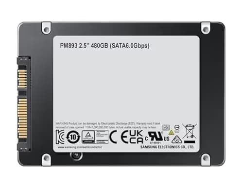 Samsung PM893 480GB SSD 2.5" SATA 6.0 Gb/s image