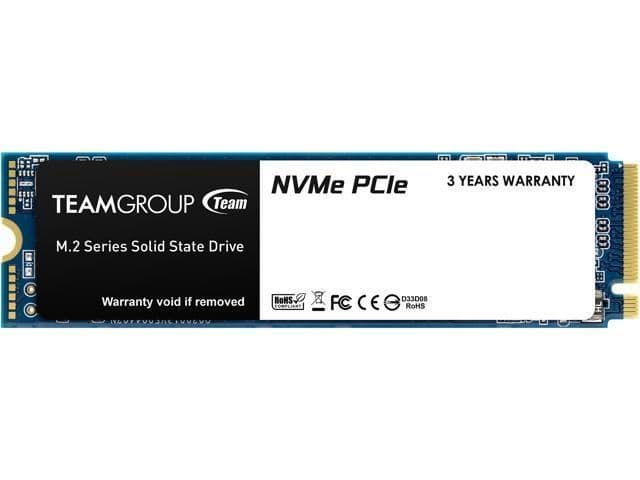 TEAMGROUP MP33 128GB M.2 SSD PCIe 3.0 NVMe image