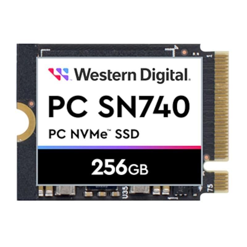 Western Digital PC SN740 Pyrite 256GB SSD M.2-2230 PCIe 4.0 x4 NVMe image