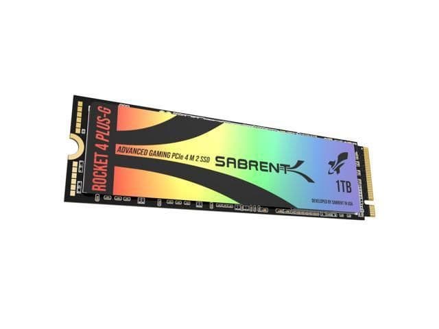 Sabrent Rocket 4 Plus G 1TB SSD M.2-2280 PCIe 4.0 x4 NVMe main image