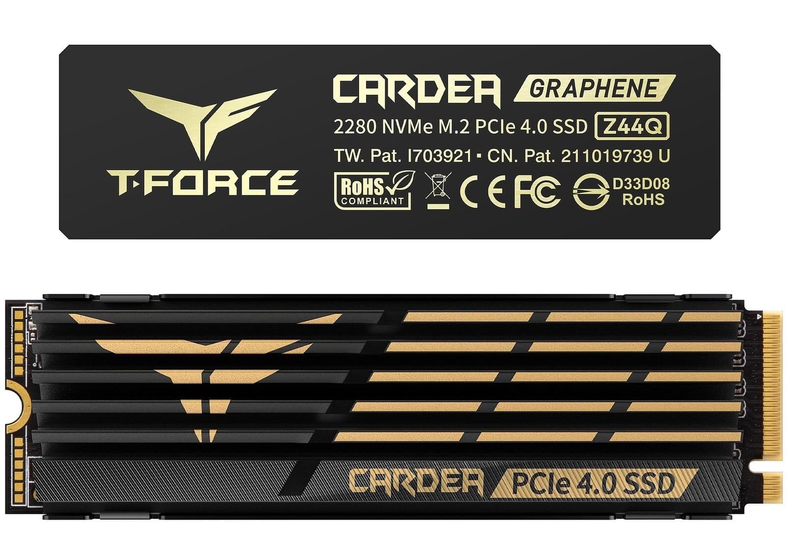 TEAMGROUP T-Force Cardea Z44Q 2TB M.2 SSD PCIe 4.0 NVMe image