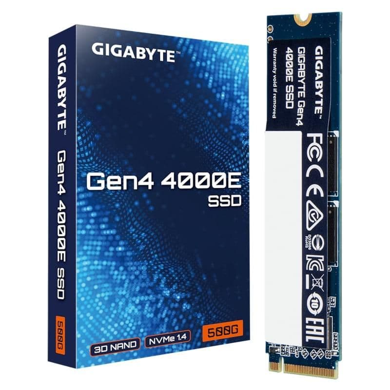 Gigabyte 4000E 500GB SSD M.2-2280 PCIe 4.0 X4 NVMe image