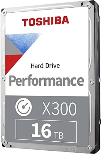 Toshiba X300 16TB HDD 3.5" SATA image