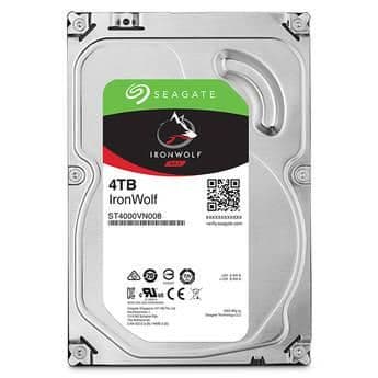 Seagate IronWolf NAS 4TB HDD 3.5" 5900 RPM SATA 6.0 Gb/s Internal main image