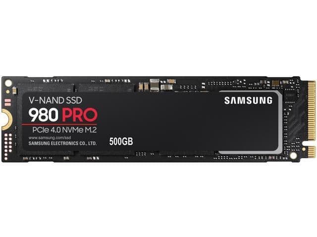 Samsung 980 PRO 500GB M.2-2280 SSD PCIe 4.0 x4 NVMe image