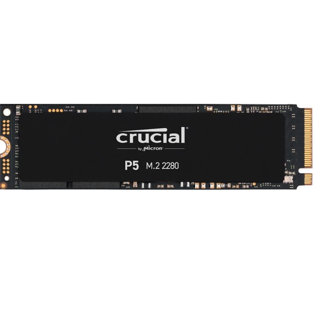 Crucial P5 1TB SSD M.2-2280 PCIe 3.0 X4 NVME image