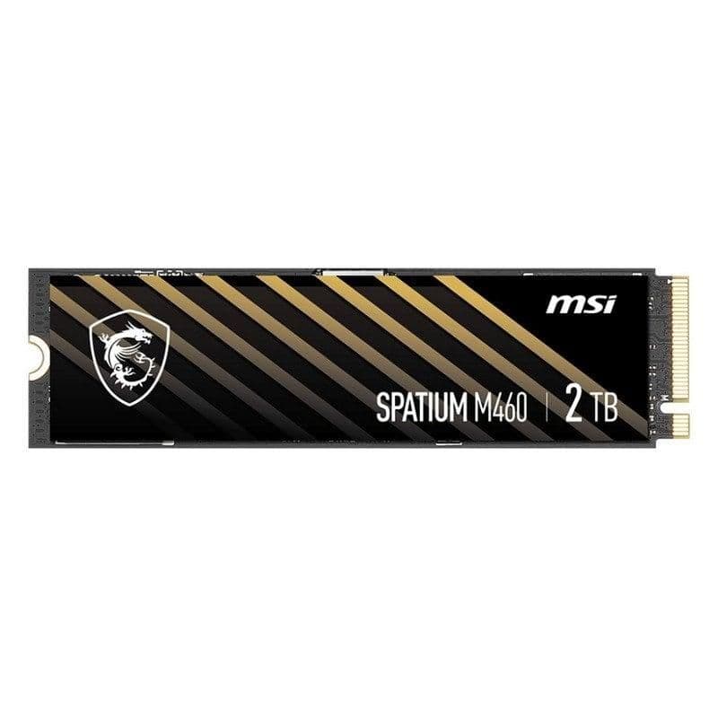 MSI SPATIUM M460 2TB SSD M.2-2280 PCIe 4.0 x4 NVMe main image