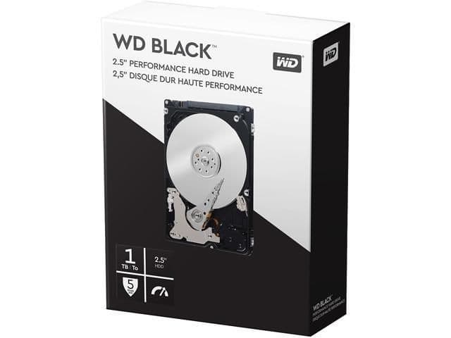 Western Digital Black 1TB HDD 2.5" 7200RPM SATA Internal main image