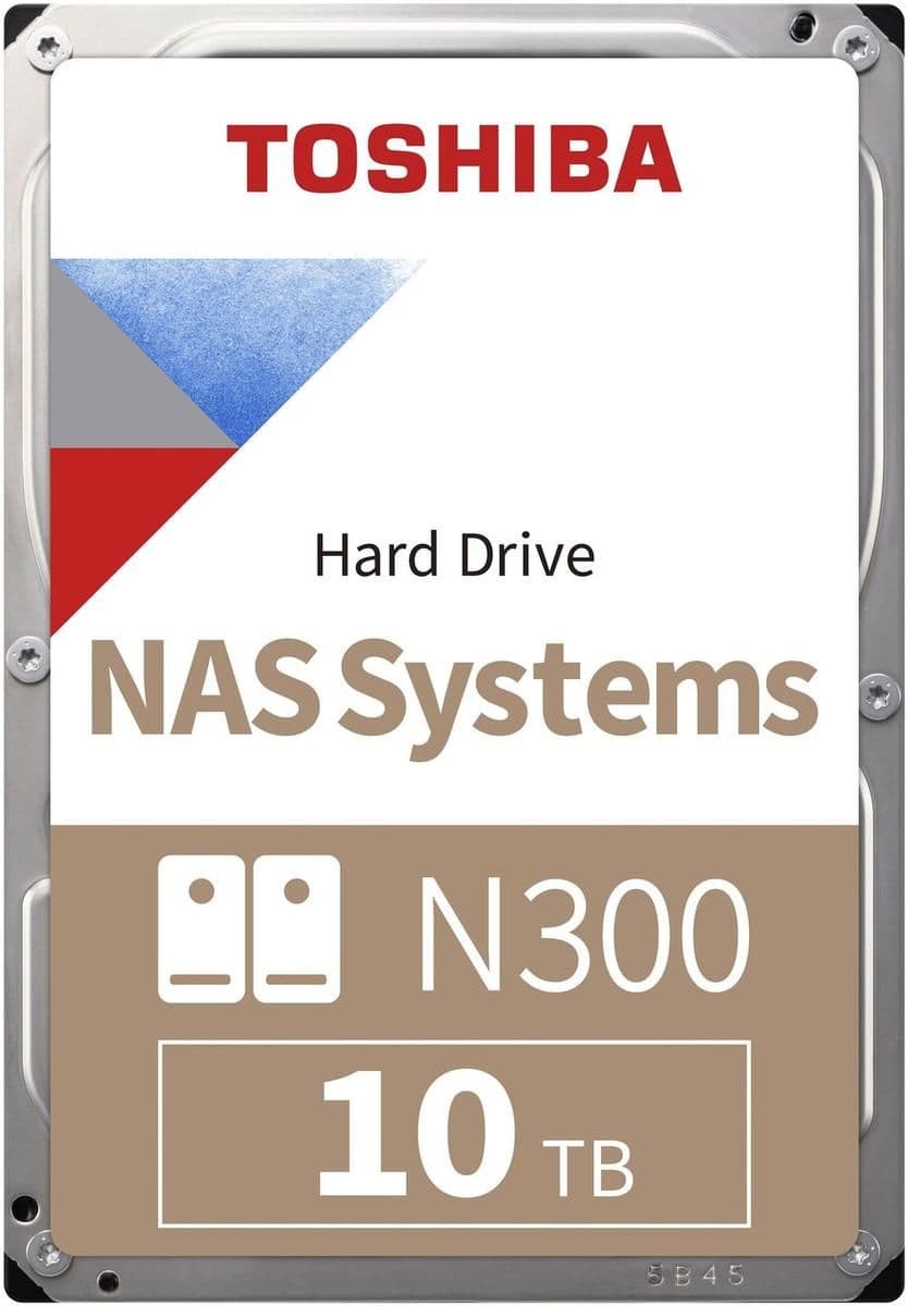 Toshiba N300 10TB 3.5" HDD SATA main image