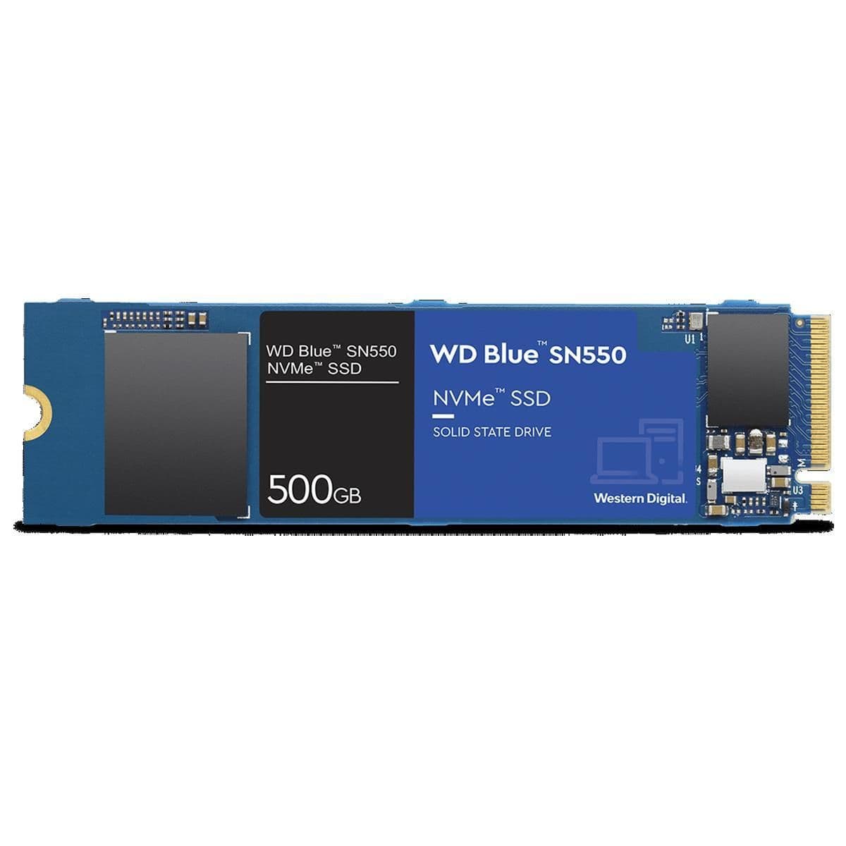 Western Digital Blue SN550 500GB SSD M.2 PCIe 3.0 NVMe image