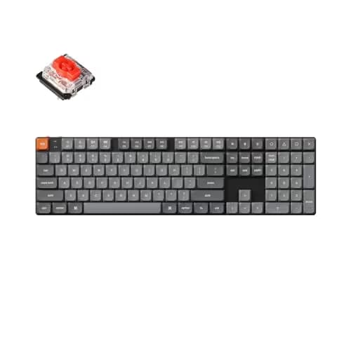 Keychron K5 Max RGB Standard Mechanical Keyboard (Gateron Low-Profile Red Hot-Swappable) main image