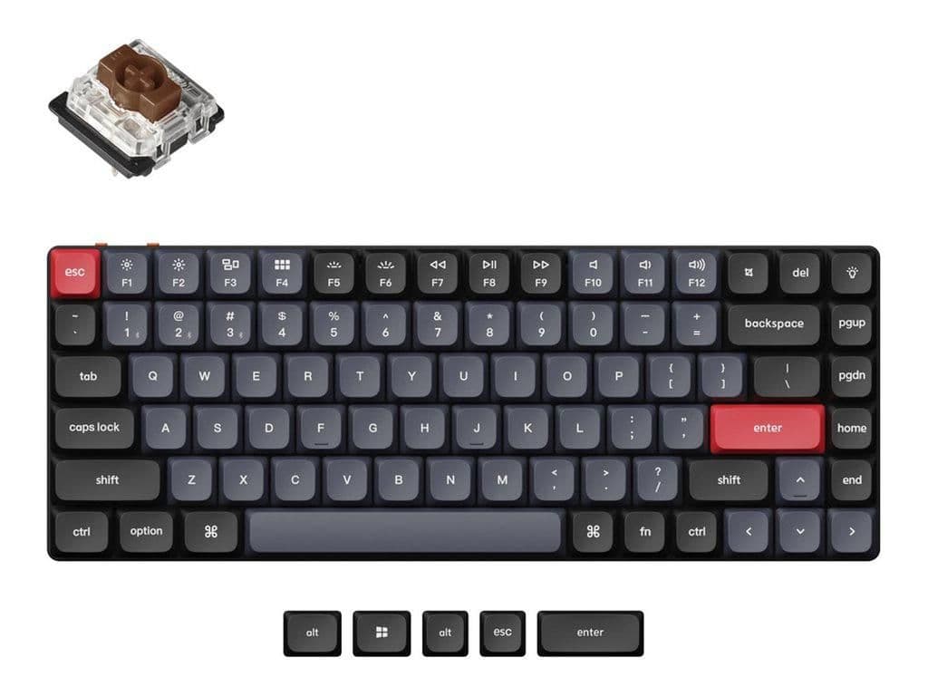 Keychron K3 Pro RGB Bluetooth/Wired Low-Profile Mechanical Keyboard image