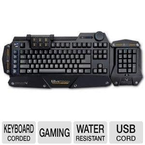 AZIO Levetron Mech4 Wired Cherry MX Black Mechanical Gaming Keyboard main image