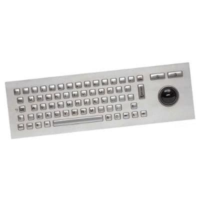 Cherry J86-4400 Vandal-Proof Wired Slim Keyboard With Trackball image