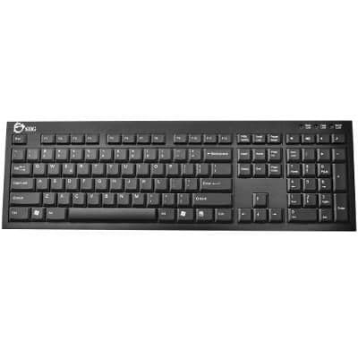 SIIG JK-US0412-S1 Slim Wired Keyboard image