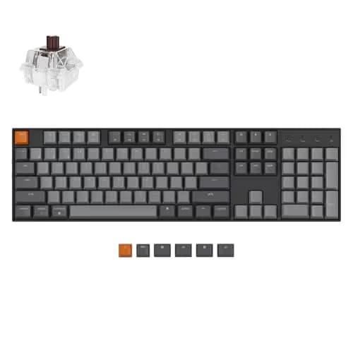 Keychron K10 RGB Bluetooth/Wired Hot-swappable Standard Mechanical Keyboard image