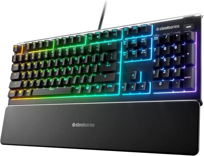 SteelSeries Apex 3 (2020) RGB Wired Gaming Keyboard main image