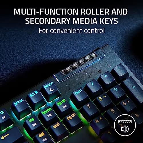 Razer BlackWidow V4 X RGB Wired Mechanical Gaming Keyboard image