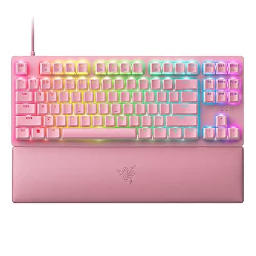 Razer Huntsman V2 RGB Wired Razer Red Optical Linear Gaming Keyboard image