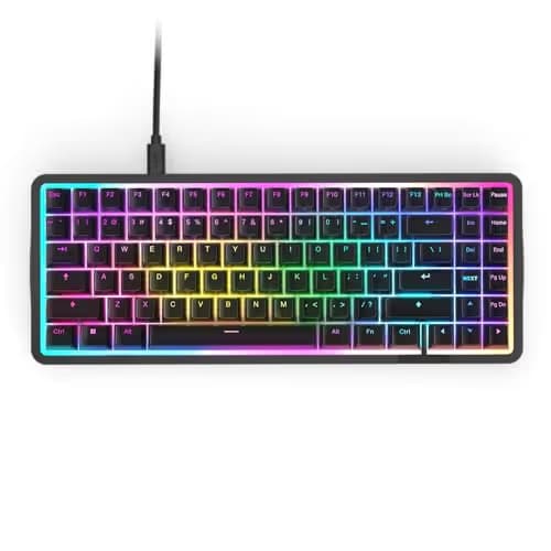 NZXT KB-101NB-US RGB Wired Gaming Keyboard main image