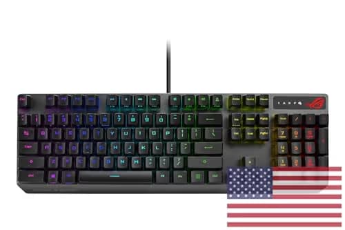 Asus ROG Strix Scope RGB Wired ROG RX Red Optical Gaming Keyboard main image