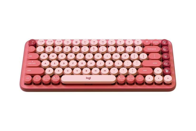 Logitech POP Keys Heartbreaker Mini Bluetooth/Wireless Mechanical Keyboard TTC Brown main image