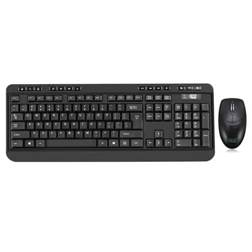 Adesso WKB-1320CB Wireless Standard Keyboard With Optical Mouse main image