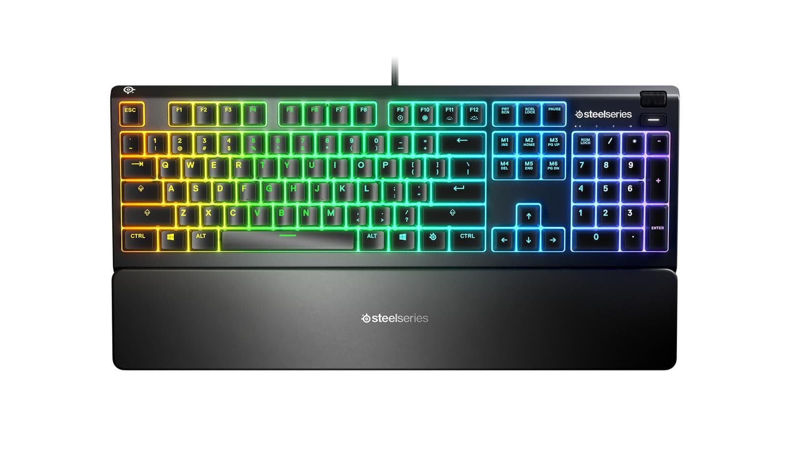 SteelSeries Apex 3 (2020) RGB Wired Gaming Keyboard image