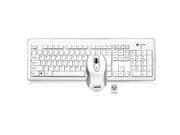 Buslink RF-6572L-WH Wireless Standard Keyboard With Laser Mouse main image