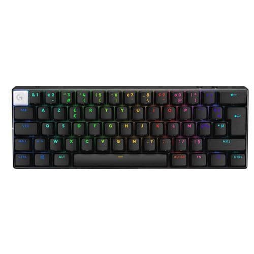 Logitech PRO X 60 RGB Wired/Wireless/Bluetooth Mini Logitech GX Brown Tactile Mechanical Keyboard image