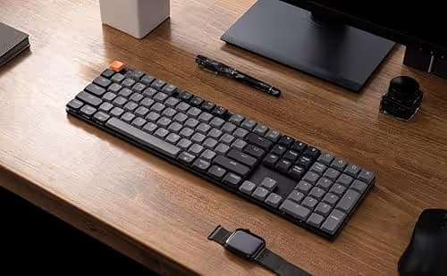 Keychron K5 QMK V2 Mechanical Gaming Keyboard Bluetooth Wired image