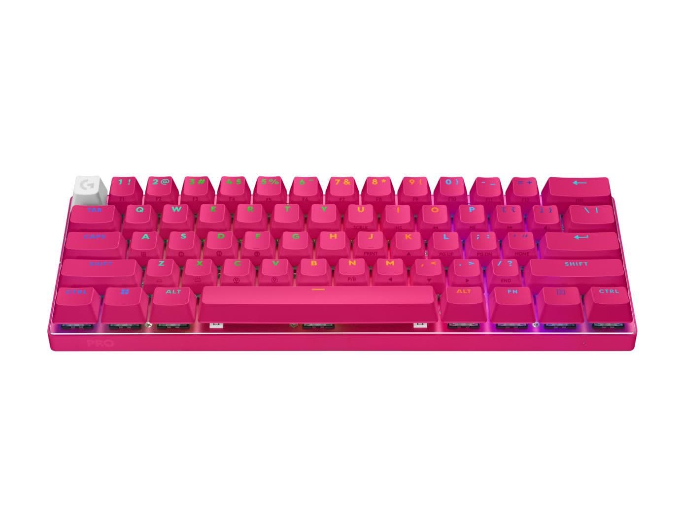 Logitech G Pro X 60 RGB Wired/Wireless/Bluetooth Mini Mechanical Gaming Keyboard image