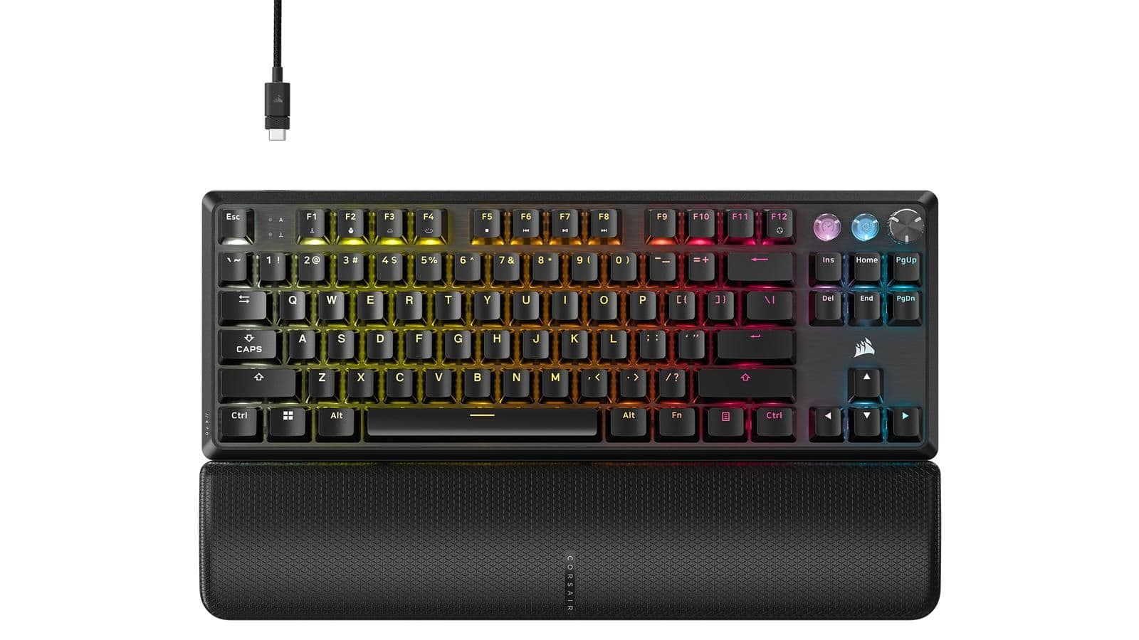Corsair K70 PRO TKL PBT RGB Wired Corsair MGX V2 Gaming Keyboard main image