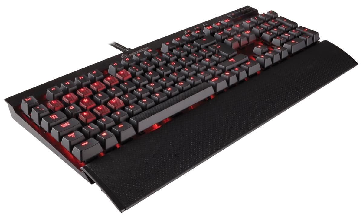 Corsair K70 Wired Cherry MX Blue Mechanical Gaming Keyboard image