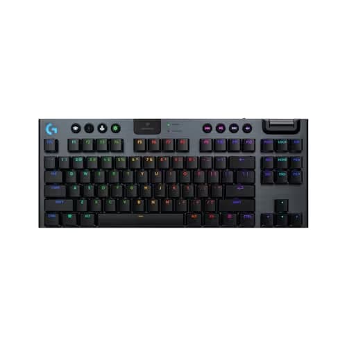Logitech G915 LIGHTSPEED TKL RGB Wireless/Wired/Bluetooth Logitech Low-Profile GL Linear Gaming Keyboard image