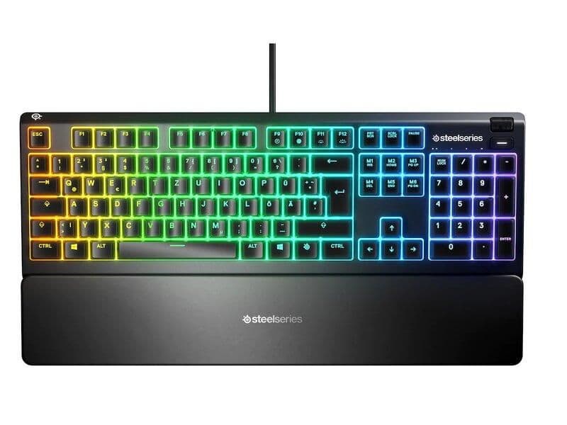SteelSeries Apex 3 (2020) RGB Wired Gaming Keyboard image