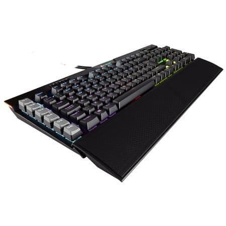Corsair K95 RGB PLATINUM Wired Cherry MX Speed Silver Mechanical Gaming Keyboard image