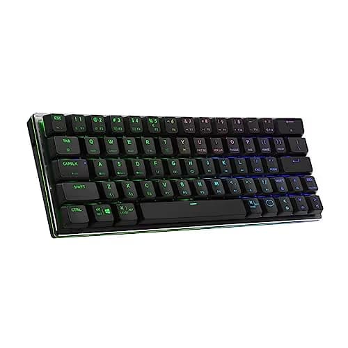 Cooler Master SK622 RGB Bluetooth/Wired TTC Brown Low Profile Mechanical Gaming Keyboard image