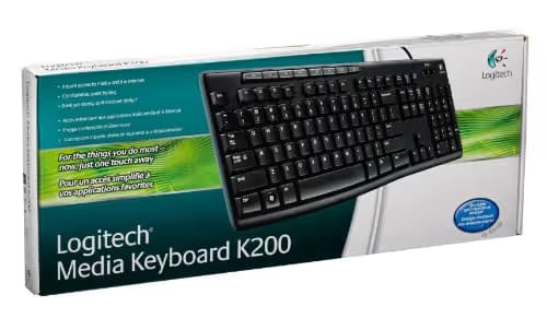 Logitech K200 Wired Standard Keyboard image