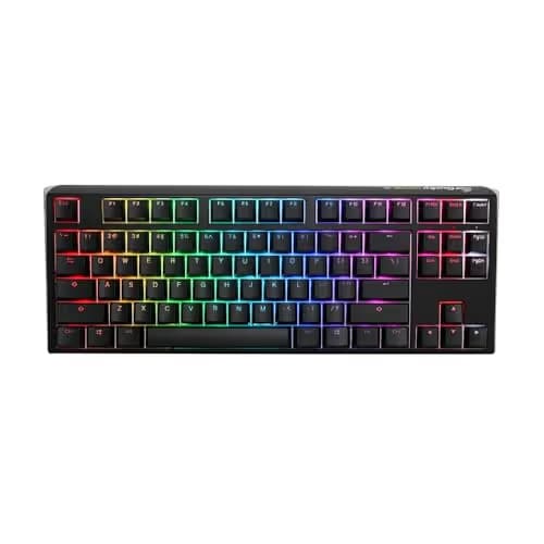Ducky One 3 with Quack Mechanics Cherry MX Blue RGB Wired Gaming Keyboard image