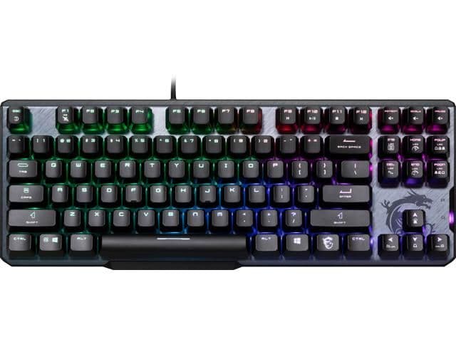 MSI Vigor GK50 Elite RGB Wired Mechanical Kailh Blue Gaming Keyboard main image